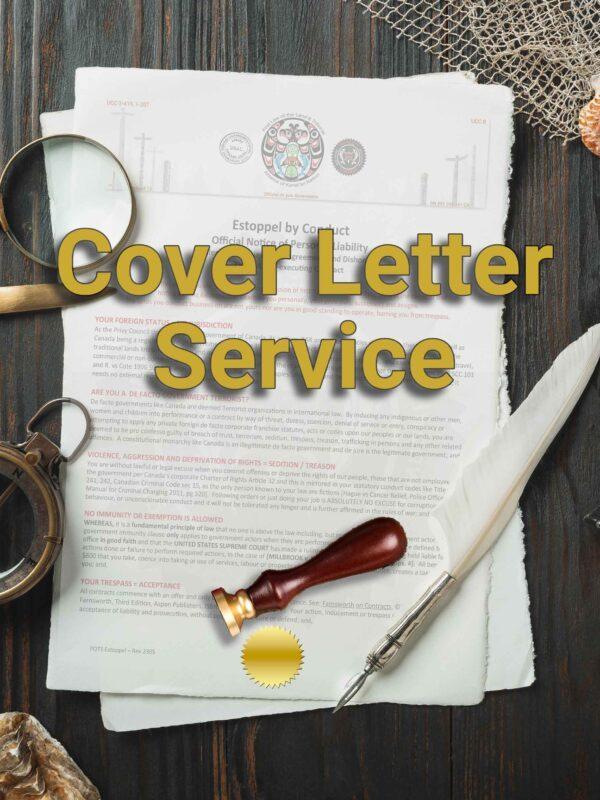Personalized Cover Letter